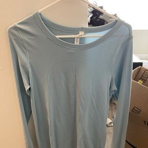 Blue lulu long sleeve